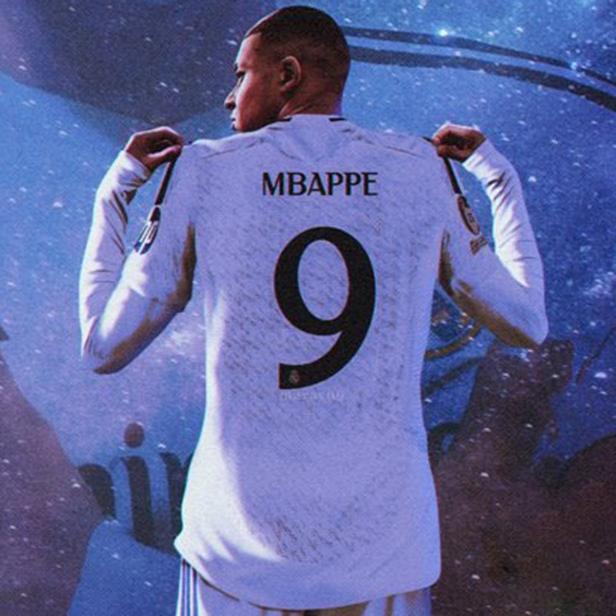 Premium DOTNET Cloth Kylian Mbappe 24/25 Season Home Jersey No 9 shirt Real Madrid! Jersey