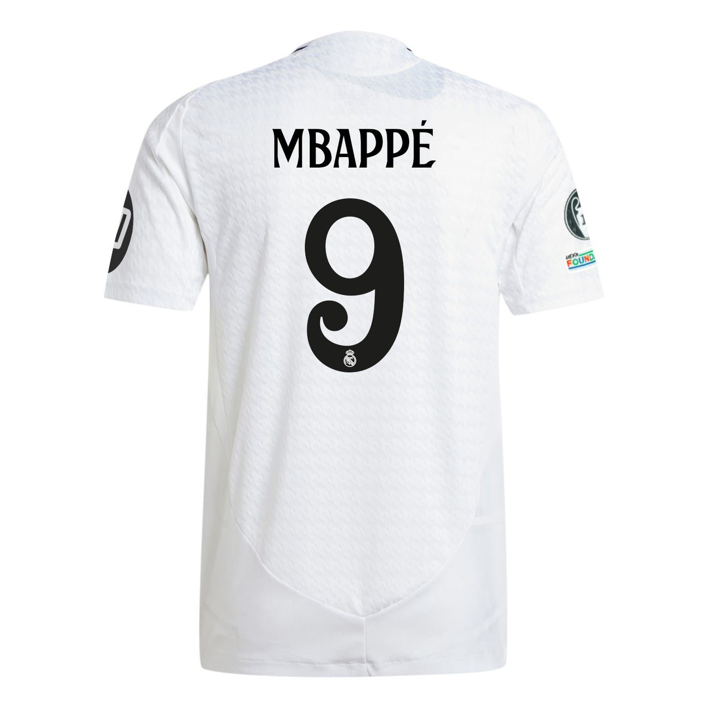 Premium DOTNET Cloth Kylian Mbappe 24/25 Season Home Jersey No 9 shirt Real Madrid! Jersey